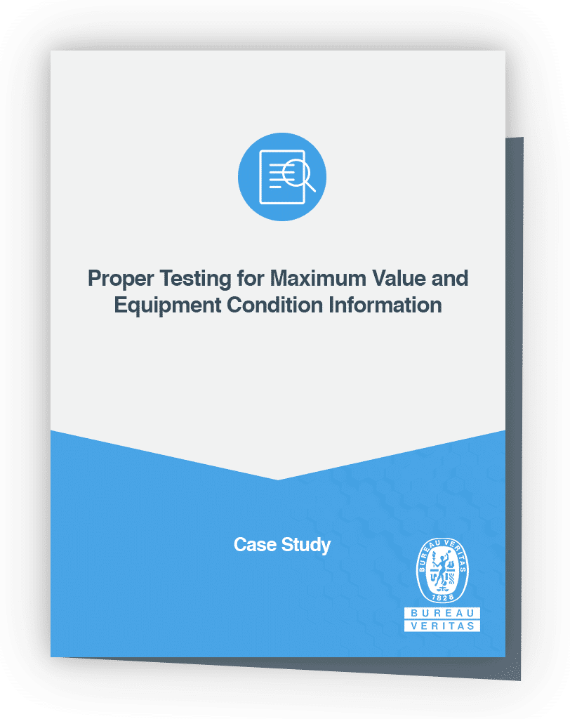 Proper Testing for Maximum Value and Equipment Condition Information - Case Study
