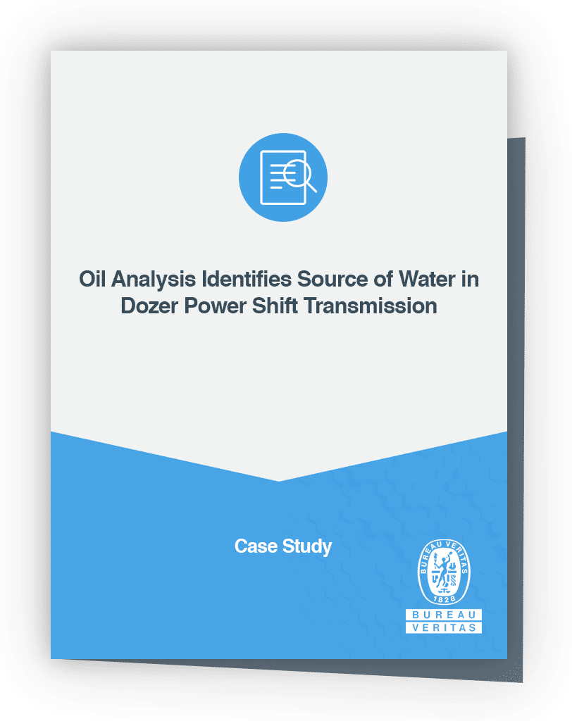 Oil Analysis Identifies Source of Water in Dozer Power Shift Transmission - Case Study