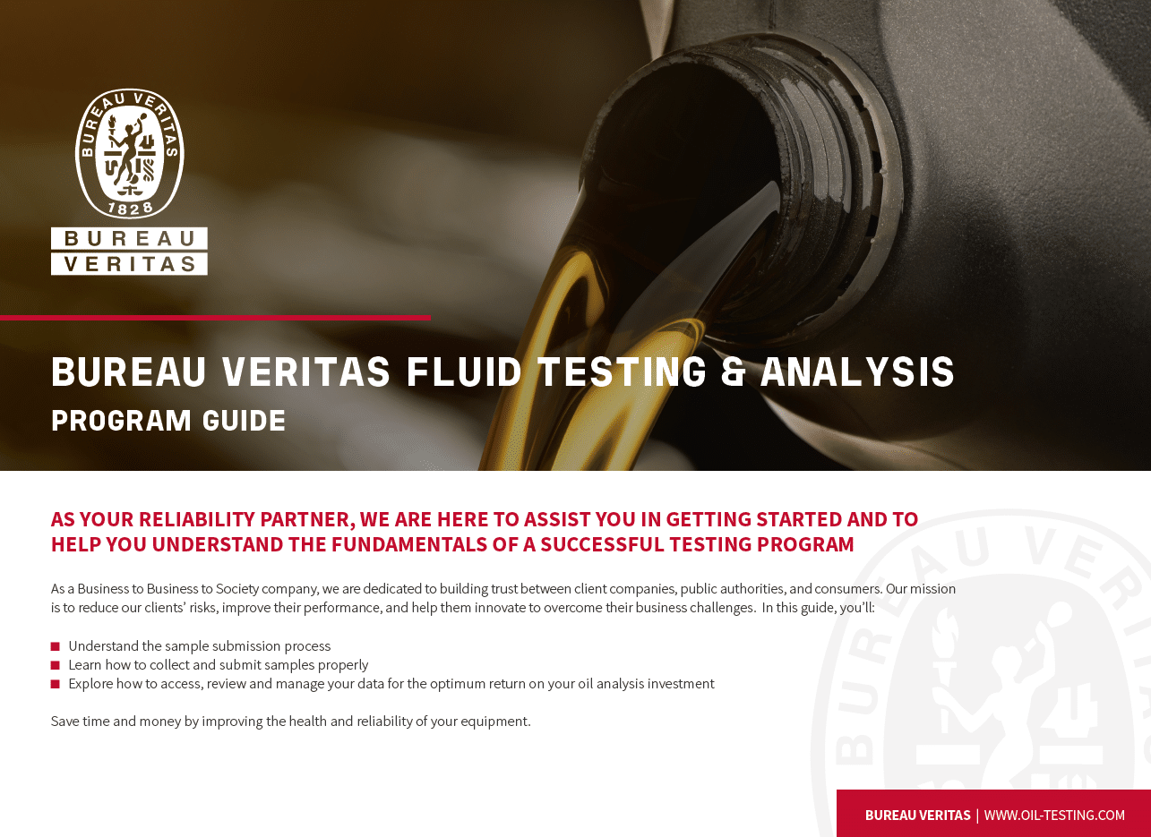 Fluid Testing Program Guide